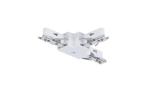 1415849 - Mediatech Paulmann URail Light&Easy T-Verbinder 125mm, max.1000W, 230V, Weiss, Kunststoff