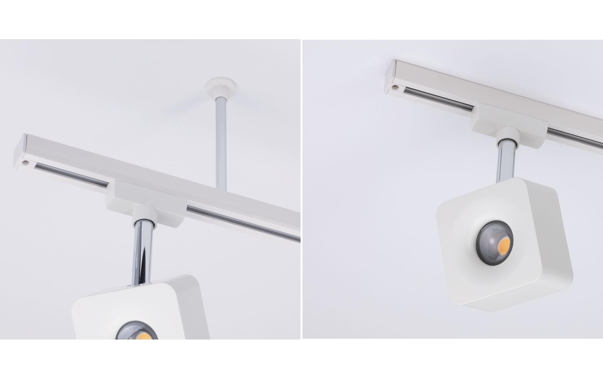 1415851_1 - Mediatech Paulmann URail Light&Easy Abhängung 105mm, 230V, Weiss, Metall