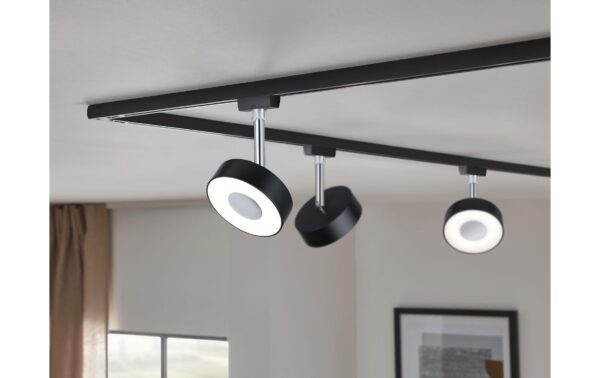 Paulmann URail Spot Circle 1x5W schwarz matt 230V 4000K dimmable