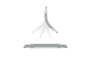 Paulmann URail System Flex Verbinder II max. 1000W Chrom matt 230V Kunststoff kaufen Schweiz | Mediatech.ch