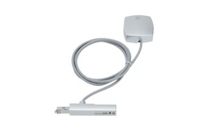Paulmann URail Cable Feed Suspen Rail Chrom matt max. 1000W 2000mm 230V