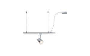 Paulmann URail Cable Feed Suspen Rail Chrom matt max. 1000W 2000mm 230V