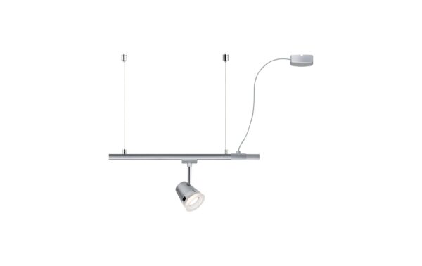 Paulmann URail Cable Feed Suspen Rail Chrom matt max. 1000W 2000mm 230V