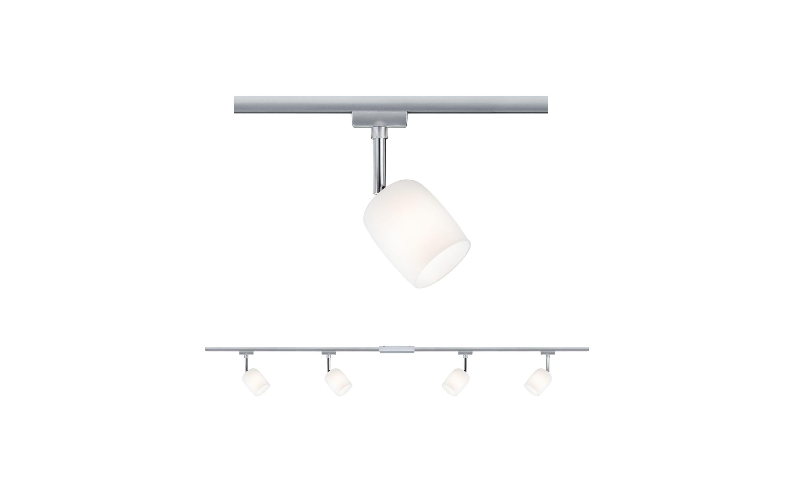 1416284 - Mediatech Paulmann URail Set Blossom 4x max.10W G9 Chrom matt/Chrom/Satin 230V kaufen Schweiz | Mediatech.ch