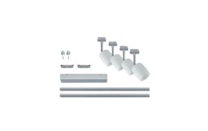 1416284_4 - Mediatech Paulmann URail Set Blossom 4x max.10W G9 Chrom matt/Chrom/Satin 230V
