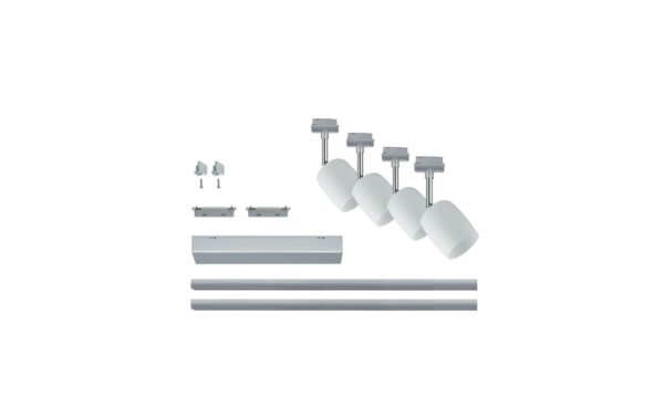 1416284_4 - Mediatech Paulmann URail Set Blossom 4x max.10W G9 Chrom matt/Chrom/Satin 230V