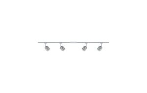 Paulmann URail Set Blossom 4x max.10W G9 Chrom matt/Chrom/Rauch 230V
