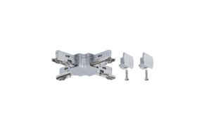 1416307_1 - Mediatech Paulmann URail System X-Verbinder 125mm max. 1000W Chrom matt 230V Metall