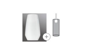 Paulmann URail  Glas Vento Opal Glas