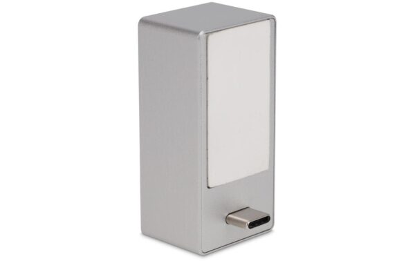 LMP USB-C Tiny Hub, 3x USB-A, Silber Aluminium, für iMac 24 M1 (2021)l