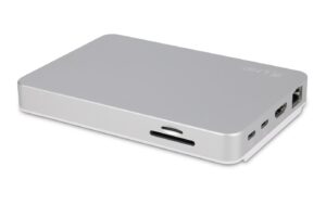 LMP USB-C DuoDock 9-Port & NVMe Storage USB-A, USB-C, HDMI, Gigabit, SD- / microSD