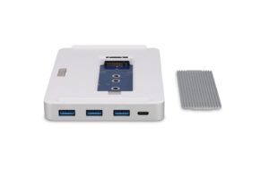 LMP USB-C DuoDock 9-Port & NVMe Storage USB-A, USB-C, HDMI, Gigabit, SD- / microSD