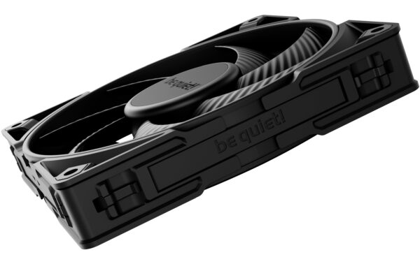 1417426_2 - Mediatech Gehäuselüfter BQ! Sil. Wings Pro 4 14CM PWM 140x140x25mm, 12V, 36.8dBA