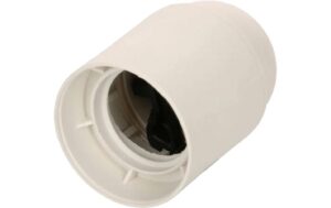 Max Hauri Lampenfassung E27 Glattmantel M10 x 1