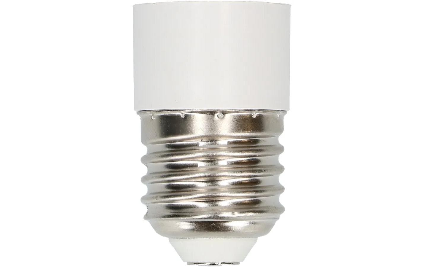 1417784_1 - Mediatech Max Hauri Lampenfassung Adapter weiss, E27 auf E14