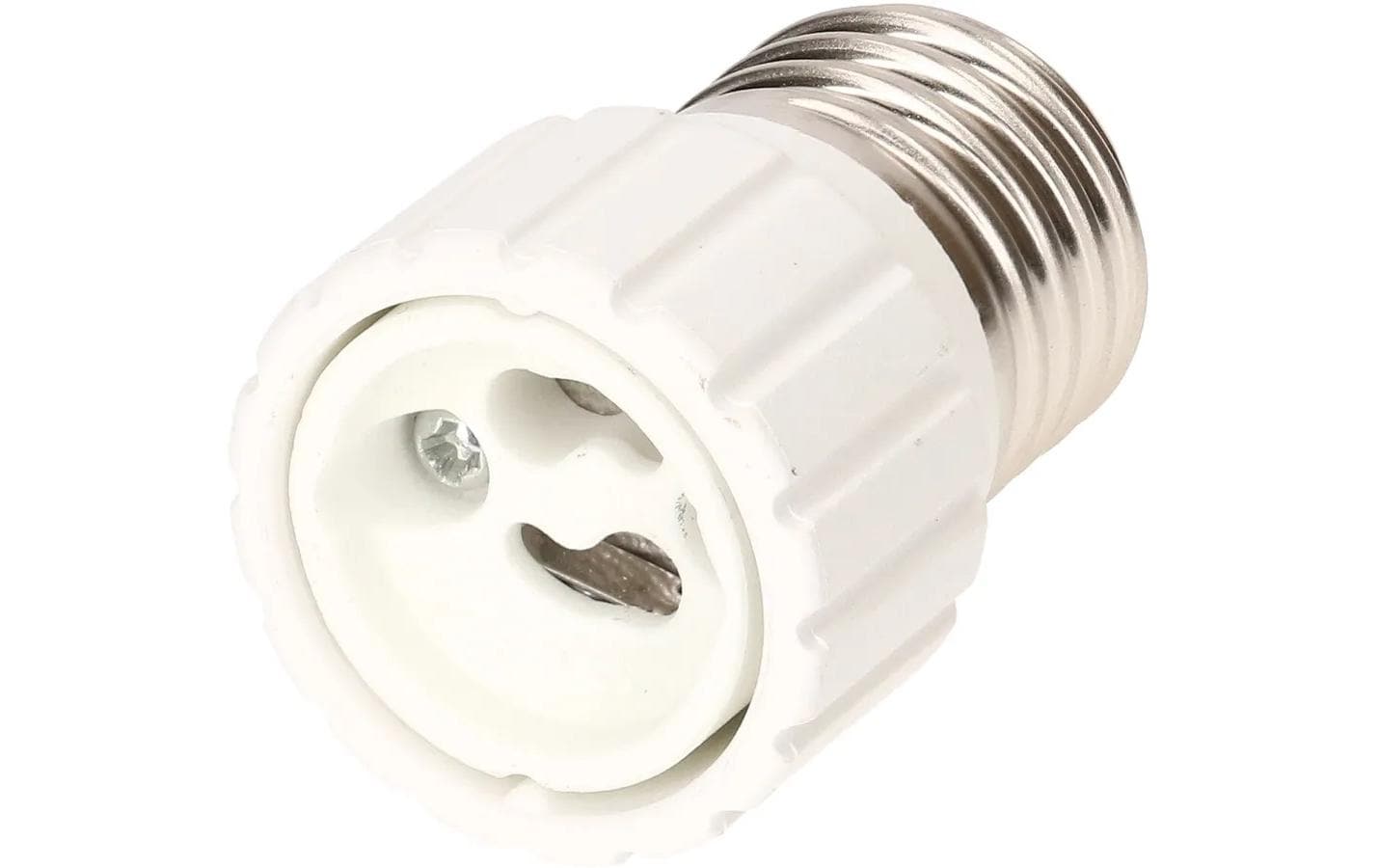 1417785 - Mediatech Max Hauri Lampenfassung Adapter weiss, E27 auf GU10 kaufen Schweiz | Mediatech.ch