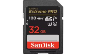 SANDISK SDHC Card Extreme Pro 32GB Lesen 100MB/s, Schreiben 90MB/s