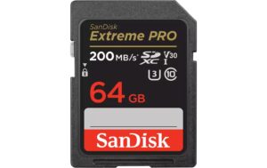 1417841 - Mediatech SanDisk SDXC Card Extreme Pro 64GB Lesen 200MB/s, Schreiben 90MB/s