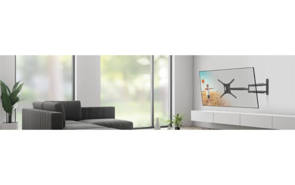 1418667_2 - Mediatech Barkan Wandhalterung WH 443XL-SW, 13-83 bis max 50 kg, dreh-/neigbar, schwarz