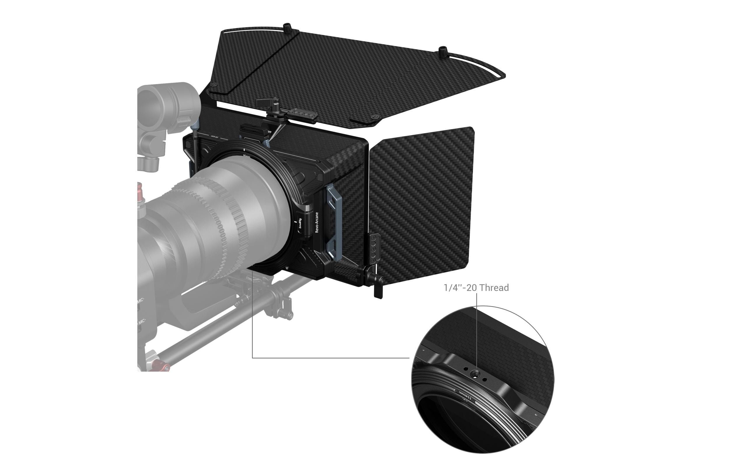 1419108_1 - Mediatech SmallRig Lightweight MF Matte Box (114mm) Basic Kit