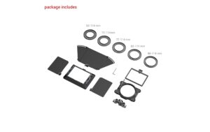 1419108_6 - Mediatech SmallRig Lightweight MF Matte Box (114mm) Basic Kit