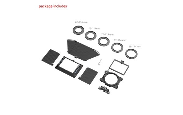 1419108_6 - Mediatech SmallRig Lightweight MF Matte Box (114mm) Basic Kit