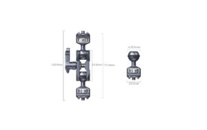 SmallRig Magic Arm with Dual Ball Heads (1/4-20 Screws)