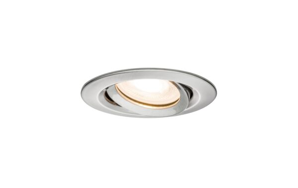 Paulmann EBL Set Nova Plus Eisen geb IP65 schwenkbar 3x 7W 230V GU10 51mm