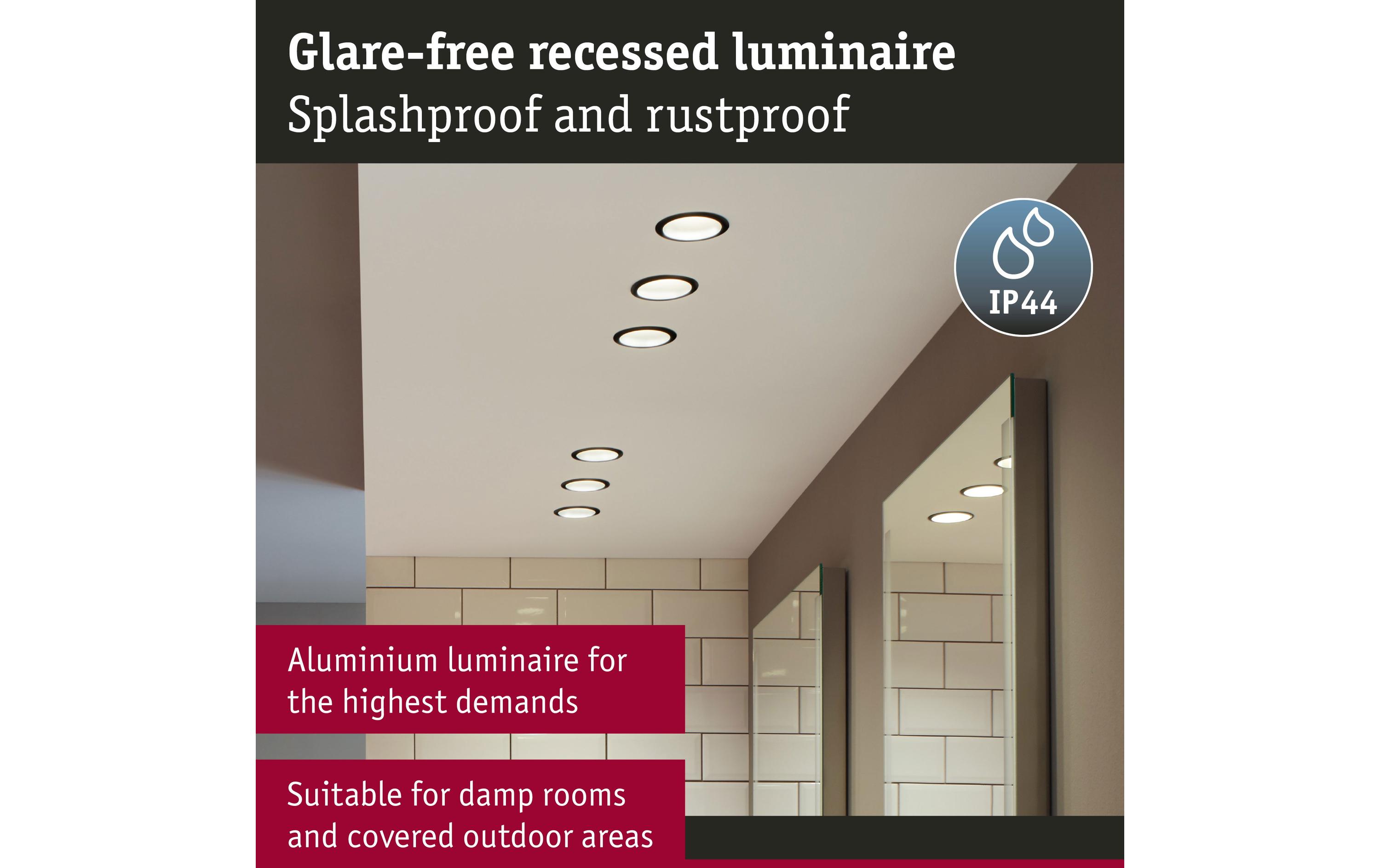 1420480_1 - Mediatech Paulmann Set Cole Coin 3StepDim 3x6W 2700K 230V weiss/silber matt