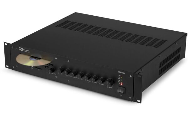 Power Dynamics PRC120 100V Verstärker 120W, CD, USB/MP3