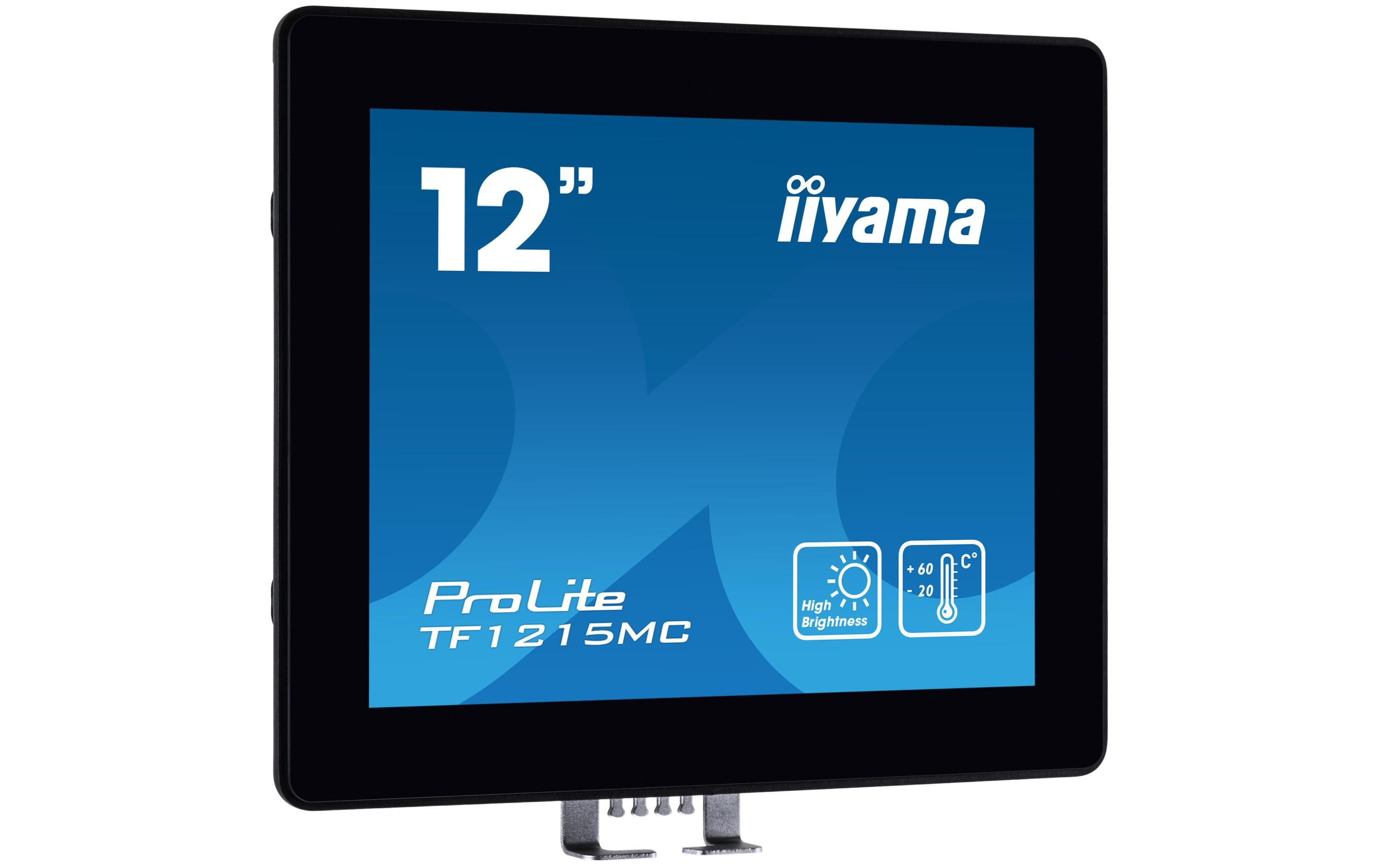 1420997_1 - Mediatech iiyama TF1215MC-B1 12.1 Touchscreen, IPS 1024x768, DP, HDMI, VGA