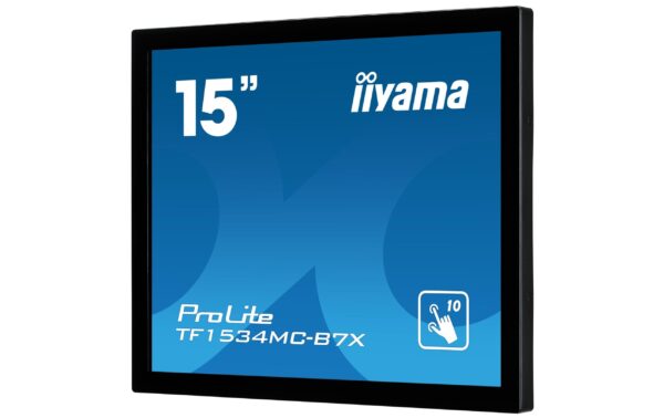 1421001_3 - Mediatech iiyama TF1534MC-B7X 15 Touchscreen, TN 1024 x 768, VGA, HDMI, DP
