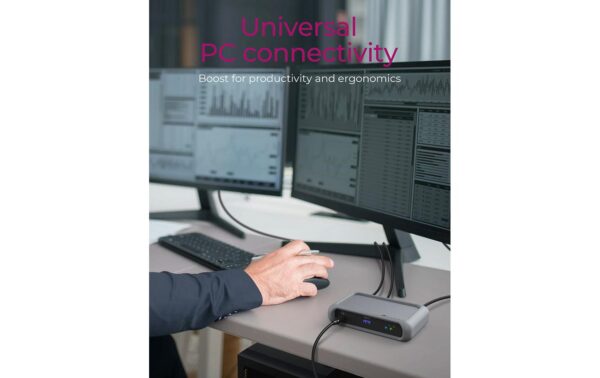 ICY BOX IB-HUB801-TB4, 3x TB4 Hub TypeC Aluminium, TB4, USB3.2, Video