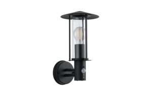 1422215_2 - Mediatech Paulmann Wandleuchte Classic Sensor IP44 E27 Metall/Glas Dark Grey