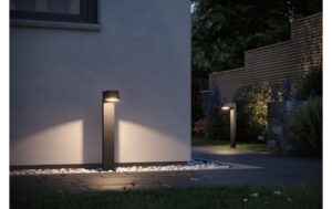 Paulmann Pollerleuchte Capea 5W IP44 3000K Alu Grey