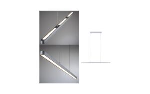 Paulmann Pendelleuchte Lento dimmbar 1x42W Chrom matt 230V