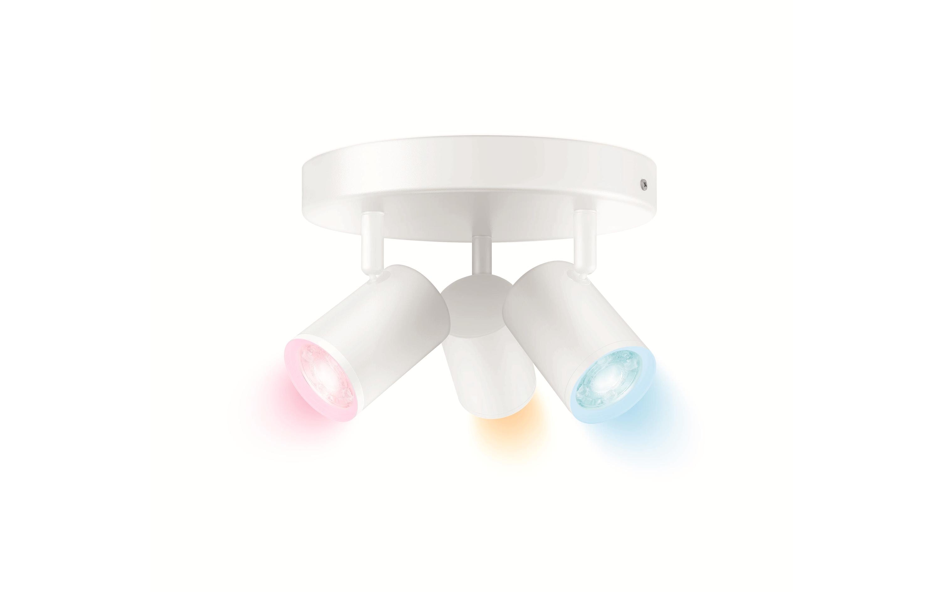 1422684_1 - Mediatech WiZ IMAGEO 3er Spots Deckenleuchte Tunable White & Color 1035lm Weiss