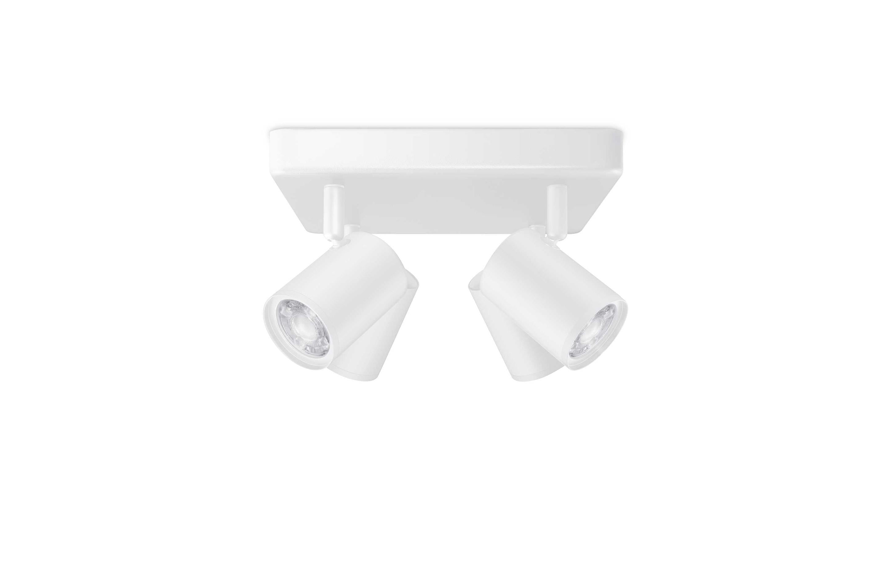 1422686 - Mediatech WiZ IMAGEO 4er Spots Deckenleuchte Tunable White & Color 1380lm Weiss