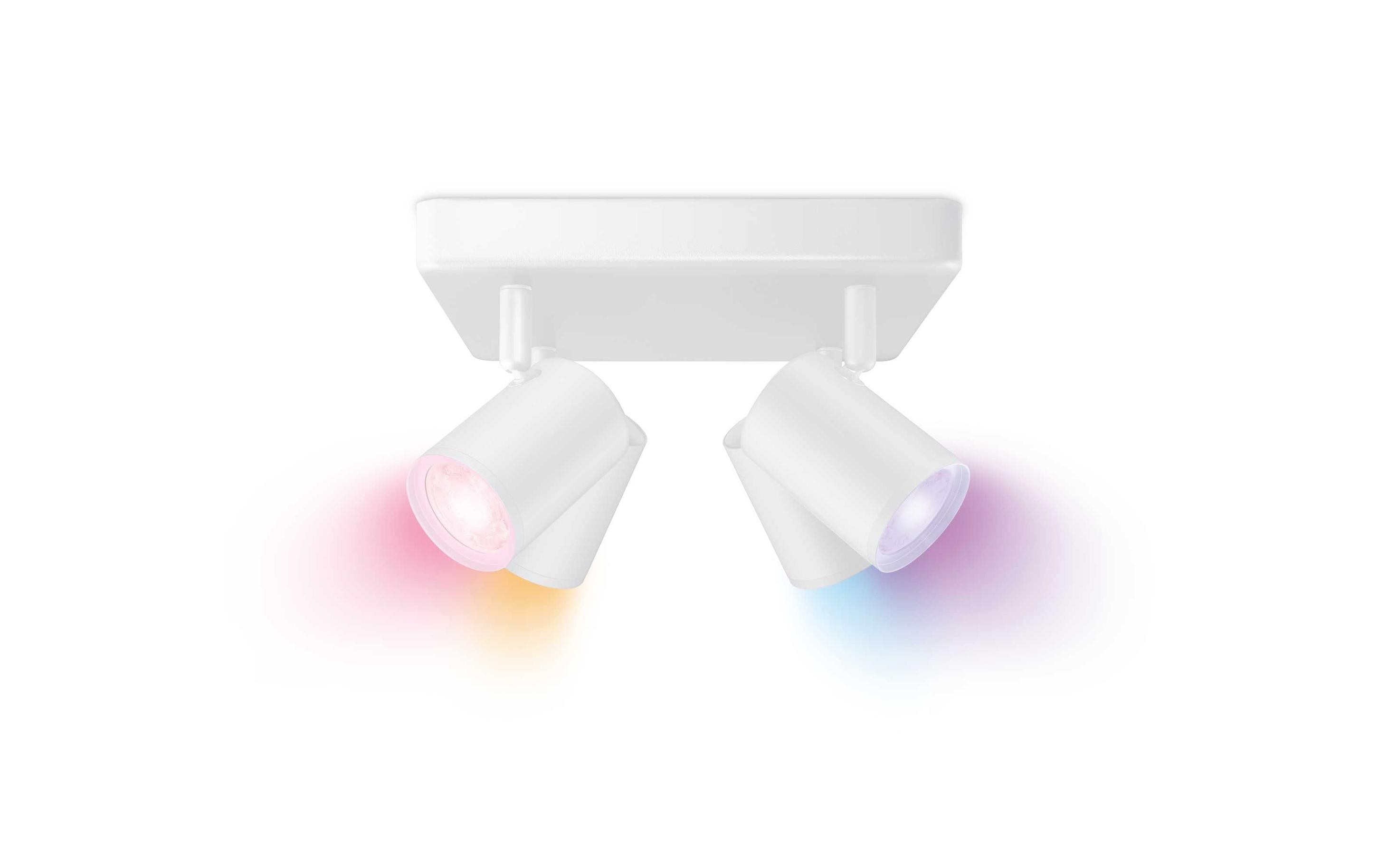 1422686_1 - Mediatech WiZ IMAGEO 4er Spots Deckenleuchte Tunable White & Color 1380lm Weiss