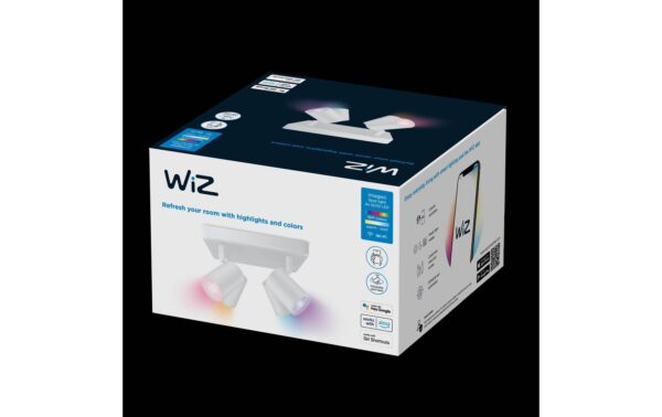 1422686_2 - Mediatech WiZ IMAGEO 4er Spots Deckenleuchte Tunable White & Color 1380lm Weiss