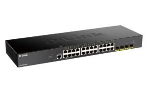 D-Link DGS-1250-28X/E: 28Port Switch 24x 10/100/1000Base-T, 4x 10-Gigabit (SFP+)