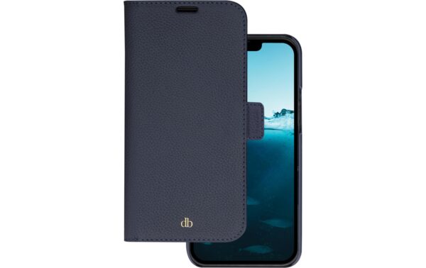 1425062_6 - Mediatech dbramante New York Case Pacific Blue für iPhone 14 Plus