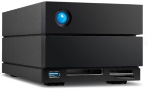 1425107_2 - Mediatech LaCie 2Big Dock Thunderbolt 3 36TB Raid mit 2 Festplatten