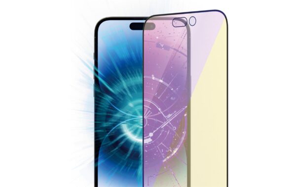 PanzerGlass Ultra Wide Fit, Anti Bluelight fürs iPhone 14 Pro Max mit Applicator