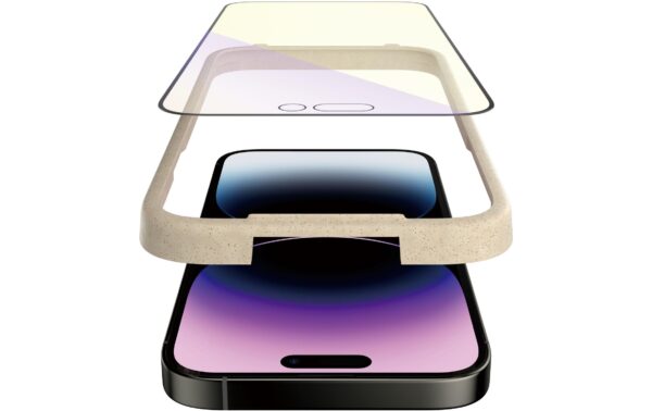 PanzerGlass Ultra Wide Fit, Anti Bluelight fürs iPhone 14 Pro Max mit Applicator