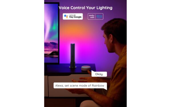 Govee Lichtbalken Flow Plus RGBICWW WiFi + Bluetooth