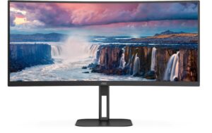 1429143 - Mediatech AOC 34 CU34V5C/BK, 3440x1440, VA, DP, HDMI, USB-C kaufen Schweiz | Mediatech.ch