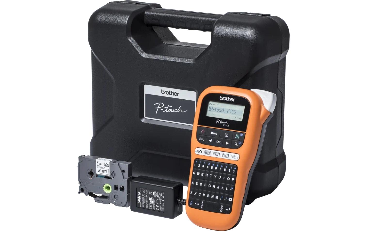 1431081 - Mediatech Brother P-touch PT-E110VP,QWERTZ-Tastatur
