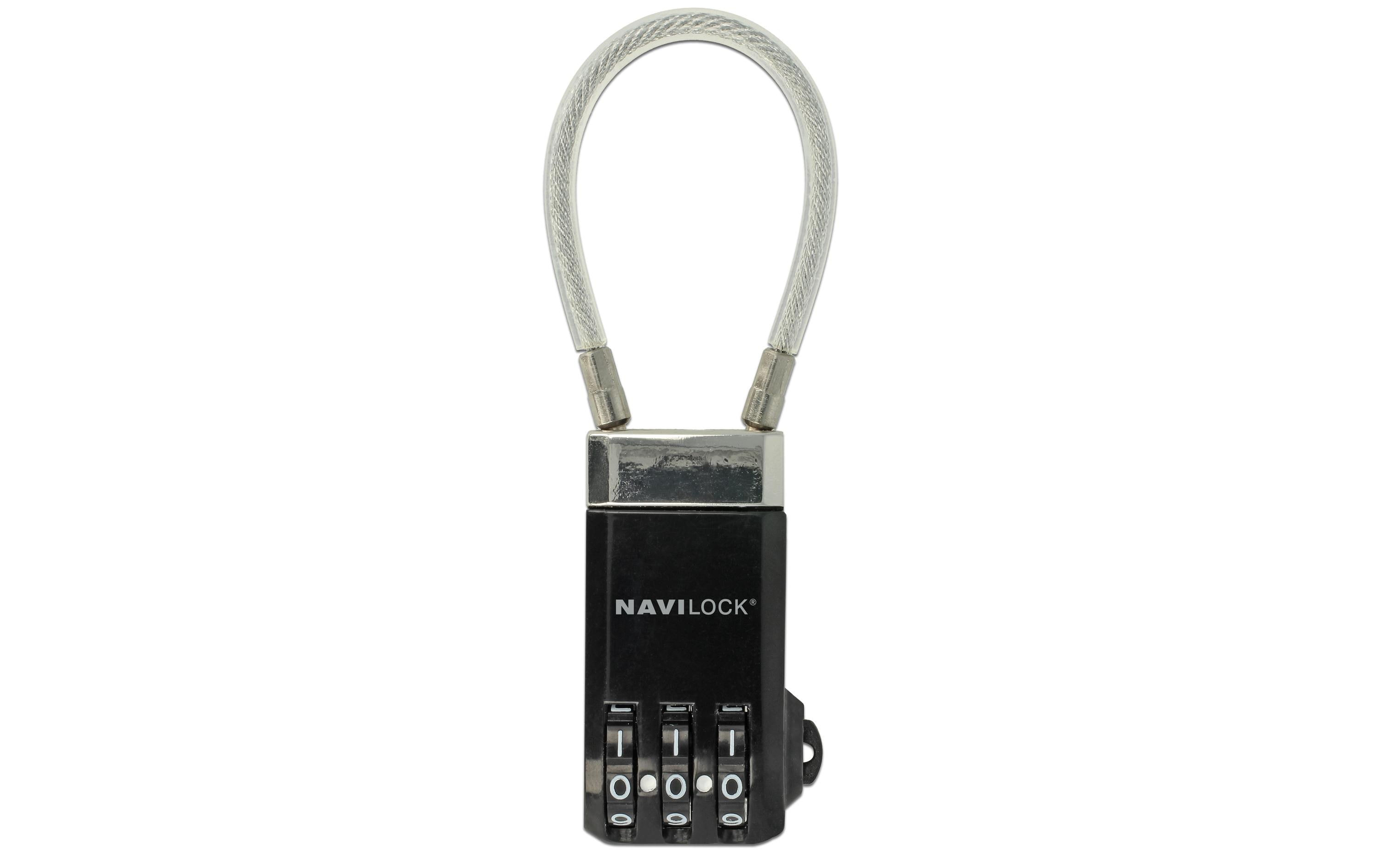 1431258_1 - Mediatech Navilock USB Schloss mit Zahlencode
