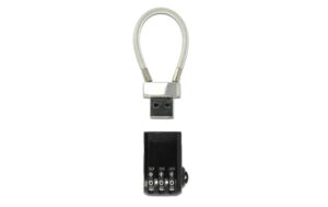 1431258_3 - Mediatech Navilock USB Schloss mit Zahlencode